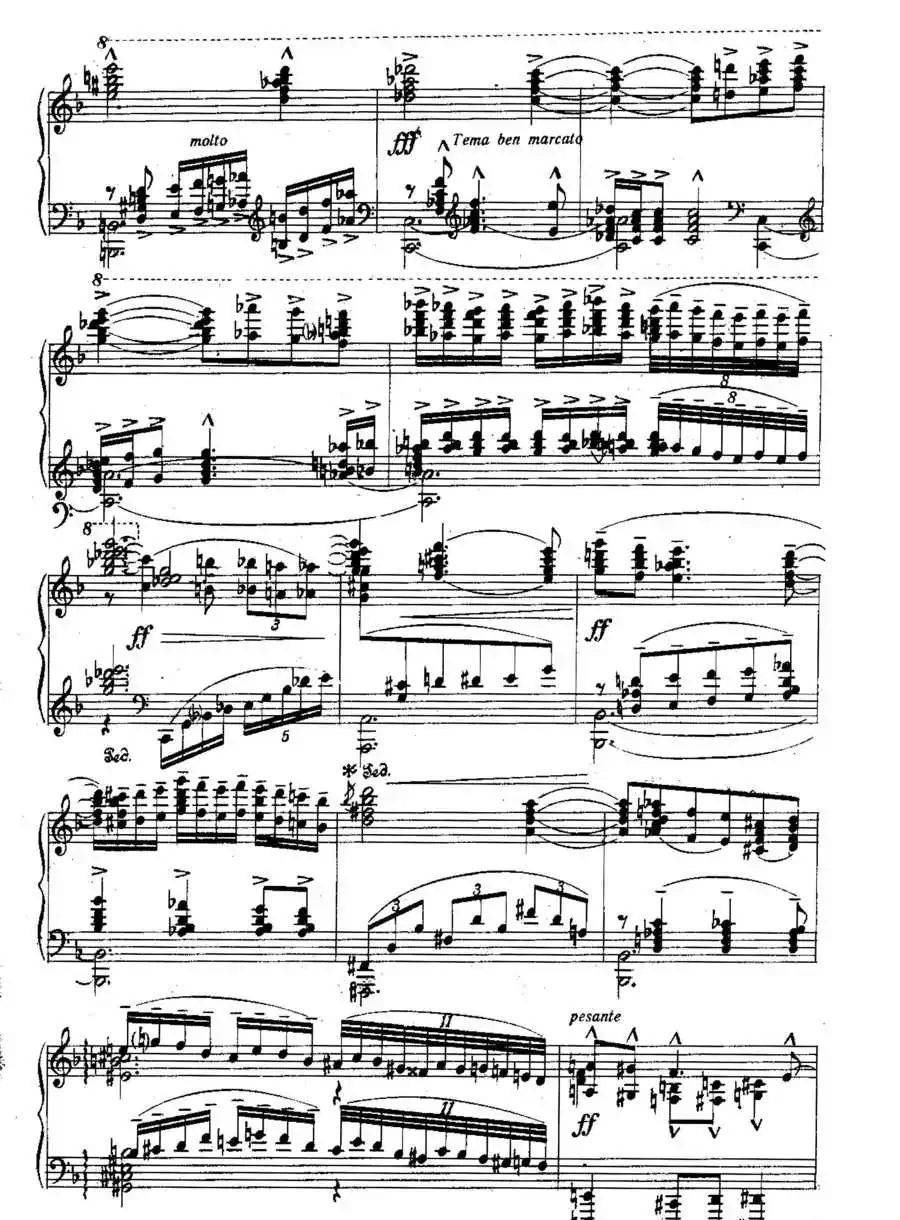 Six Préludes Exotiques Op·17(6首特色前奏曲·2)