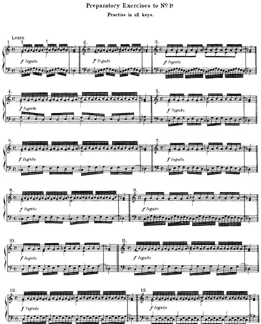 Technical Studies 60 Progressive Exercises (60首钢琴循序渐进练习曲 P1——10)