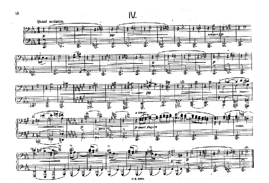5 Waltzes Op.51-4 Hands(5首圆舞曲-四手联弹)