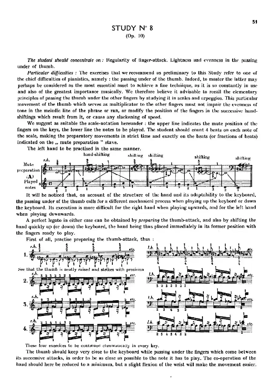 12 Etudes Op.10 柯尔托教学版(12首练习曲·8)