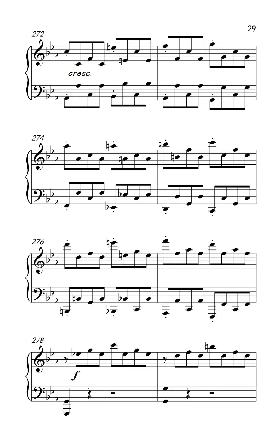 第八钢琴奏鸣曲(悲怆) 极慢的慢板序奏转辉煌的快板