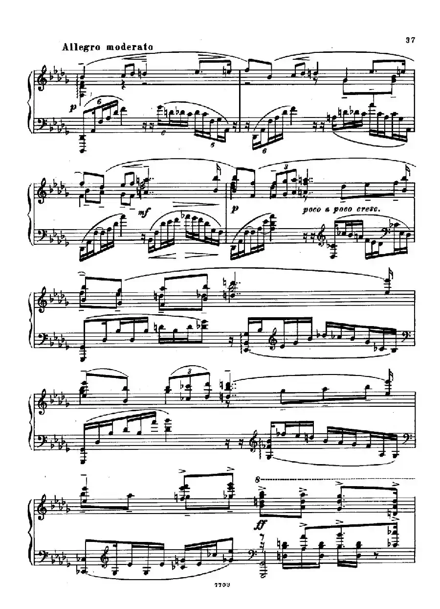 升f小调第一钢琴协奏曲 Op.1(双钢琴版)