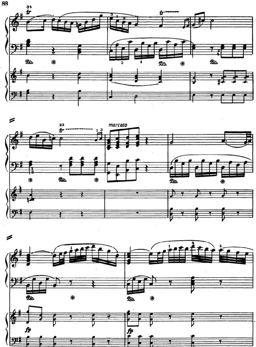 二十八部钢琴协奏曲 No.5(P31-45)