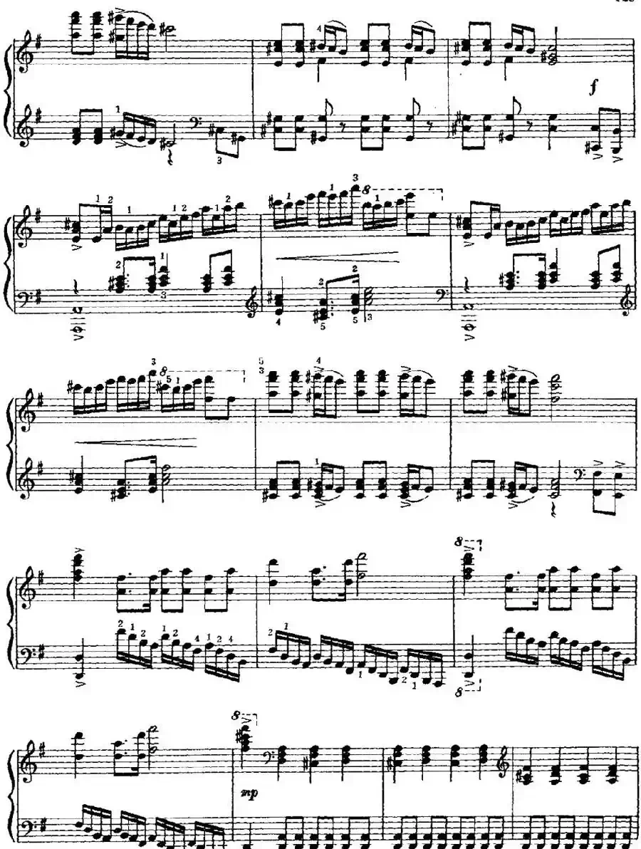 中国钢琴名曲30首:奋勇前进