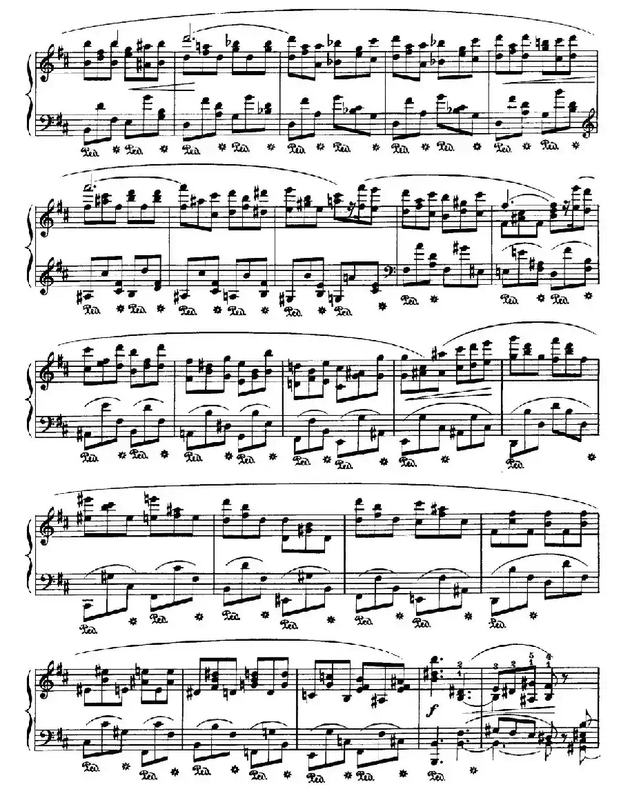 Piano Sonata No.3 in b Minor Op.58(b小调第三钢琴奏鸣曲·第四乐章)
