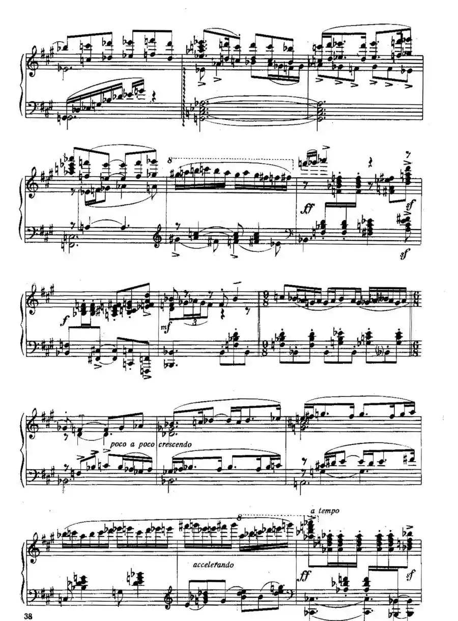 Six Préludes Exotiques Op·17(6首特色前奏曲·3)