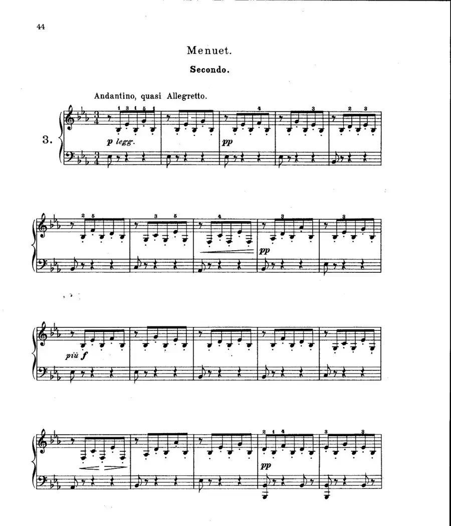 L'Arlesienne Suite No·2(阿莱城姑娘·第二组曲·四手联弹)
