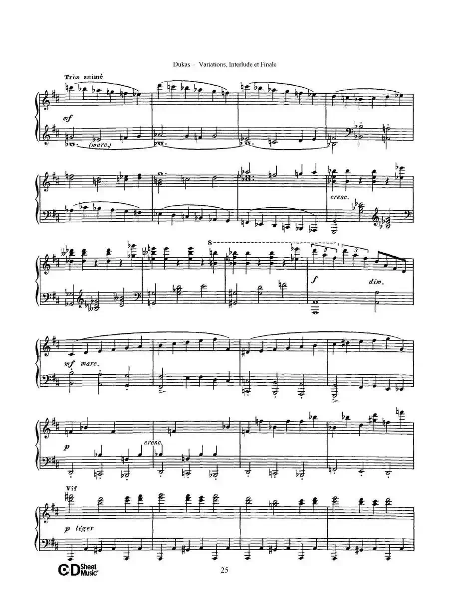 Variations, Interlude & Finale on theme de Rameau(拉摩主题变奏曲、间奏曲和终曲·第二部分)