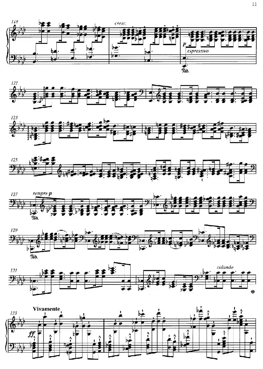 3 Grandes Etudes Op.76 No.1(3首华丽练习曲·1)
