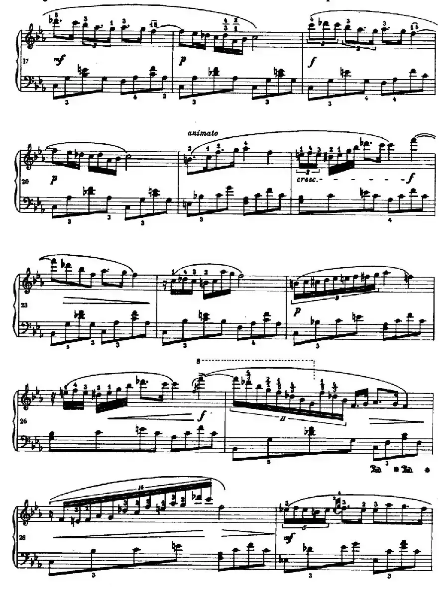 Nocturne in c Minor Op.posth (c小调夜曲)