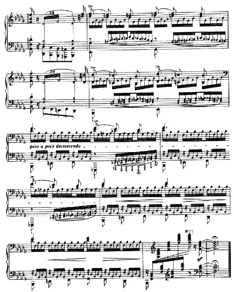 12 Etudes d'execution Transcendante S.139(12首超技练习曲·12)