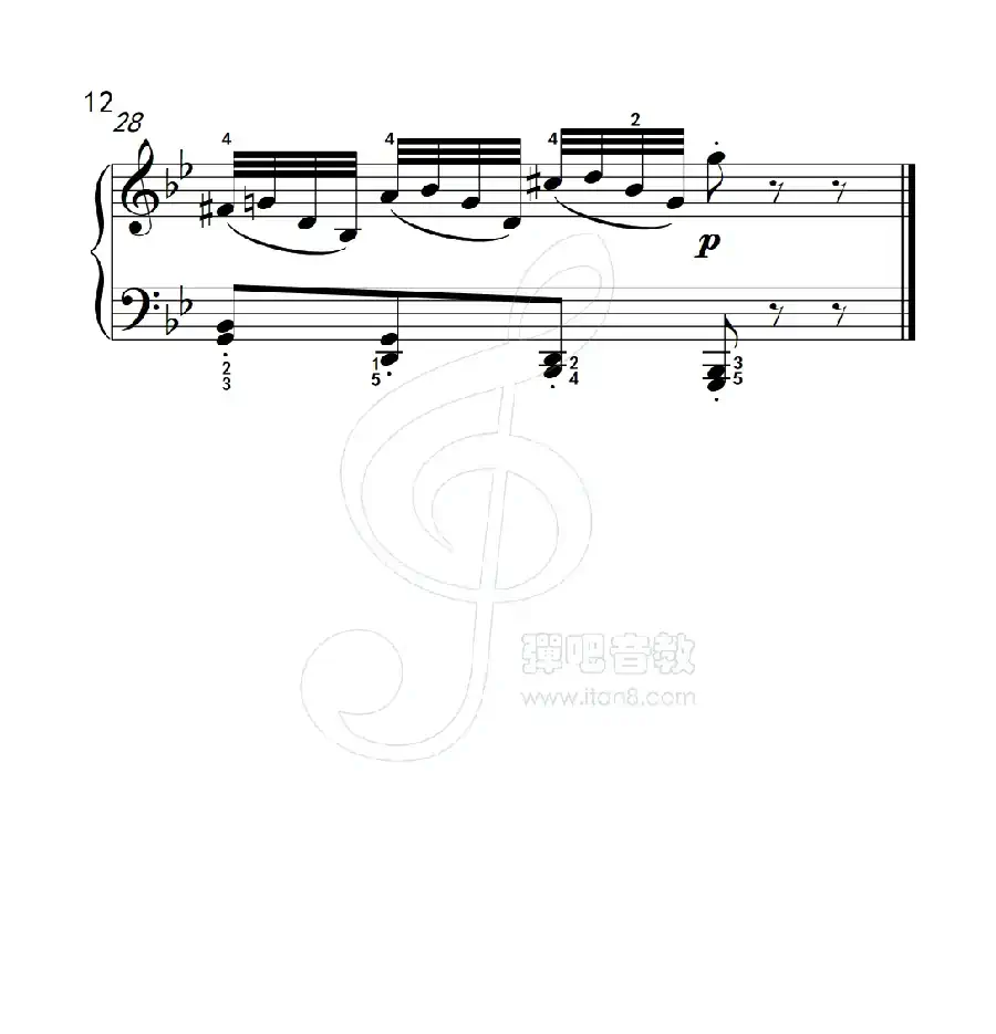 练习曲 21(克拉莫钢琴练习曲60首)