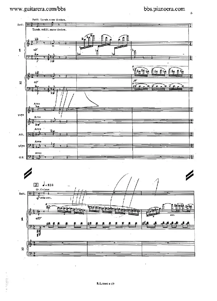 Concerto for 2 Pianos in d Minor(d小调双钢琴协奏曲·总谱)