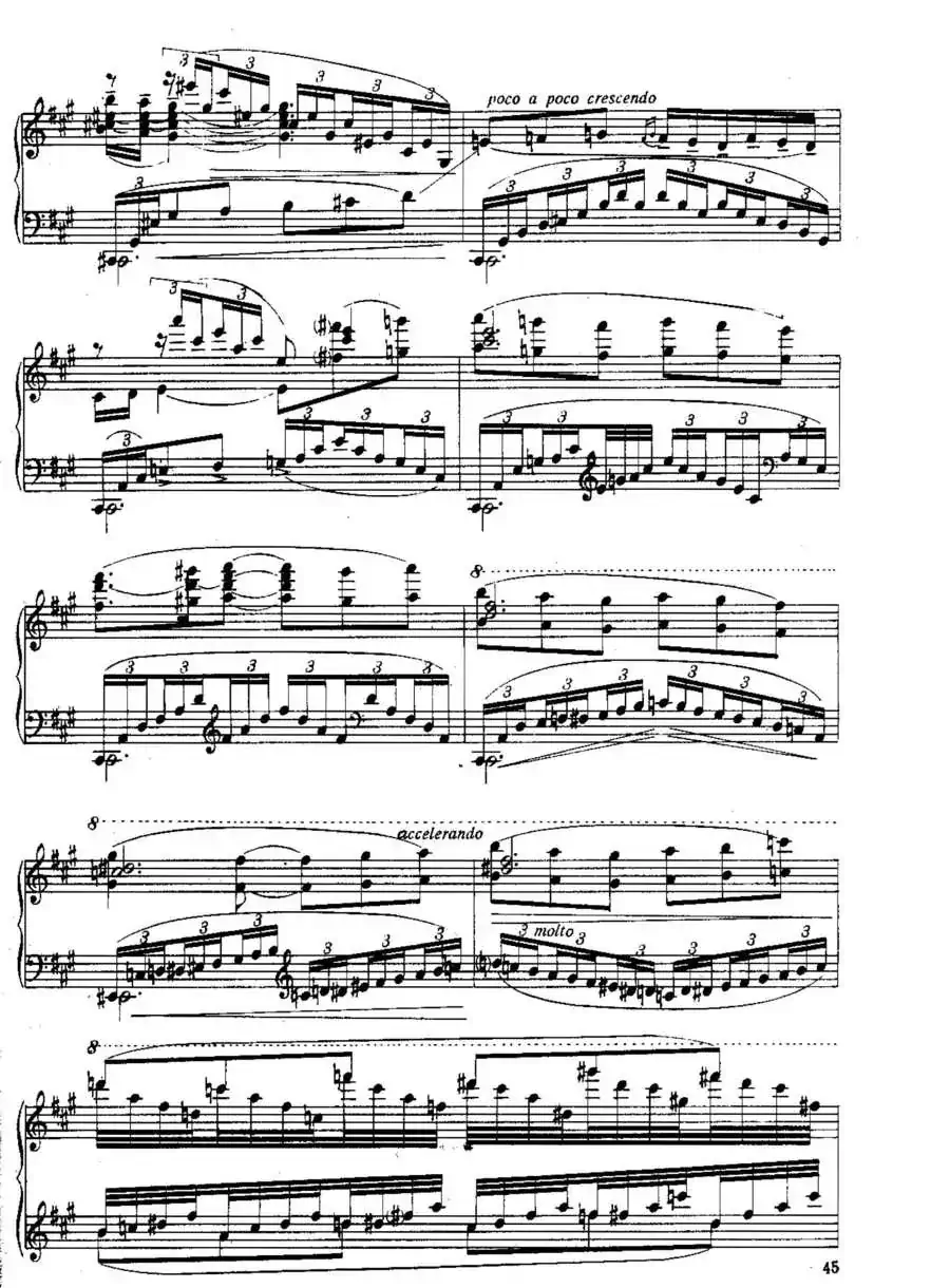 Six Préludes Exotiques Op·17(6首特色前奏曲·3)