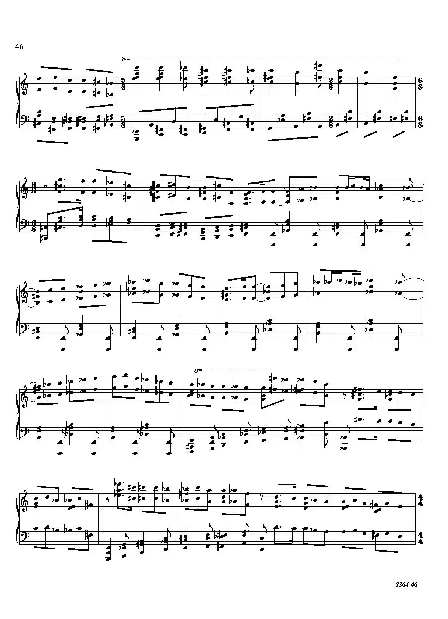 Piano Sonata No.8(第八钢琴奏鸣曲)(3)