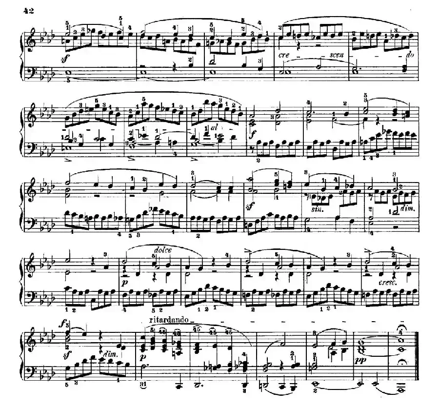 6 Preludes and Fugues Op.35(6首前奏曲与赋格·4)