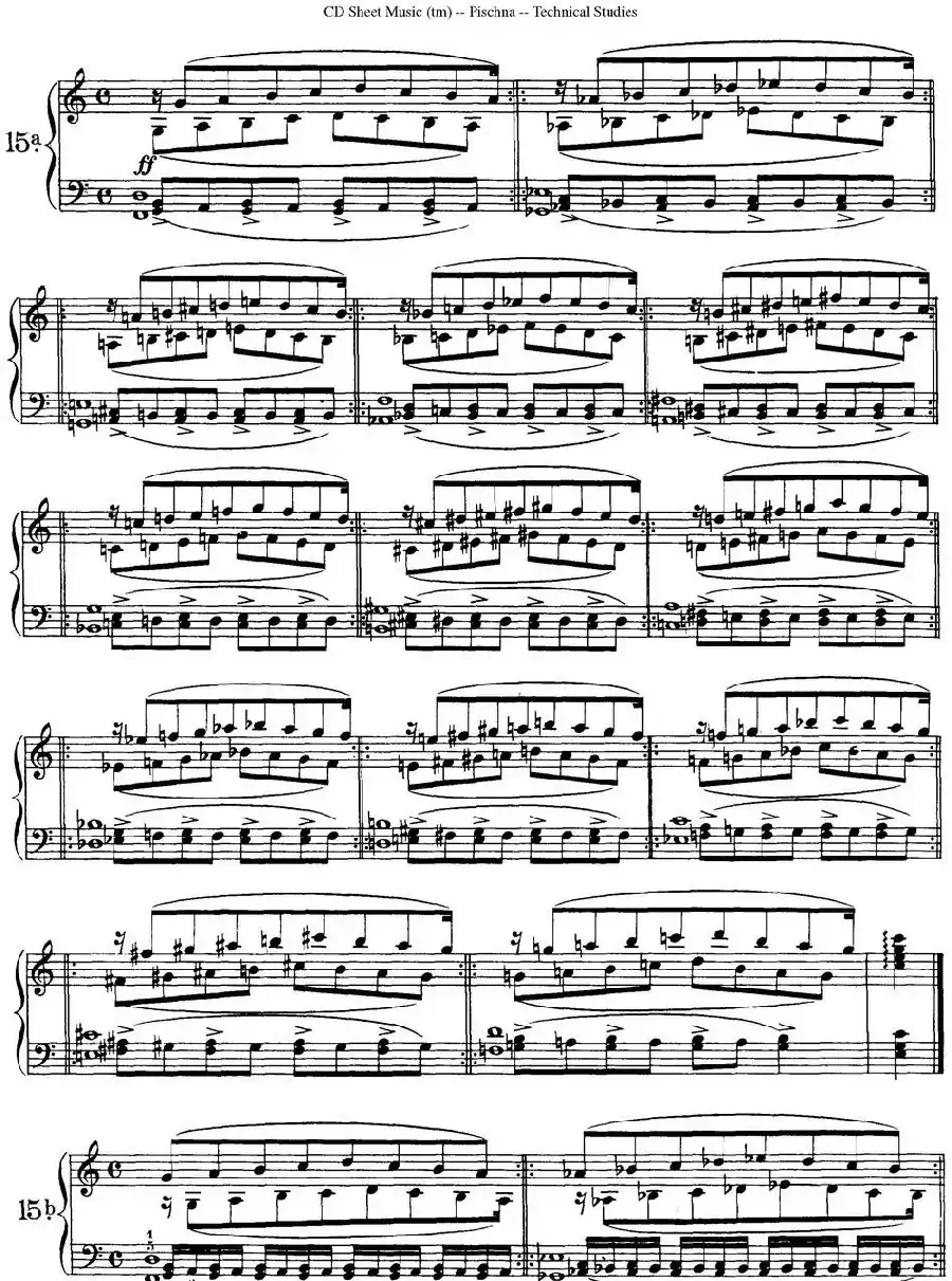 Technical Studies 60 Progressive Exercises (60首钢琴循序渐进练习曲 P21——30)