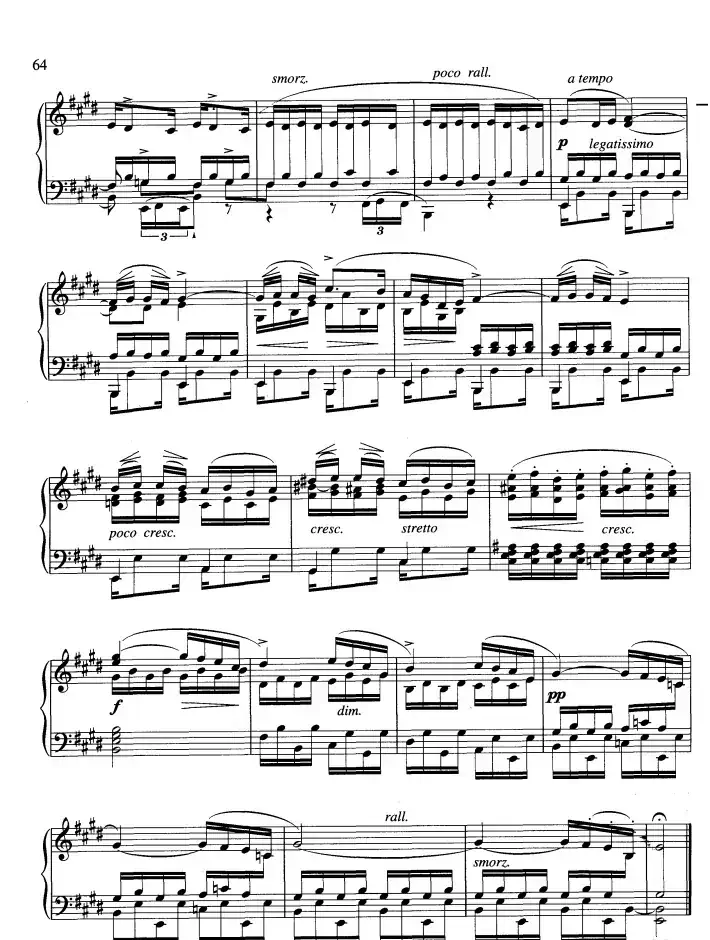 练习曲(Op.72 10-3)
