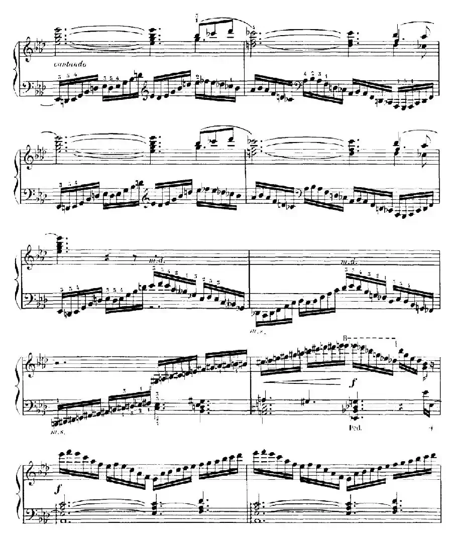 15 Etudes de Vortuosite Op.72(15首辉煌练习曲·11)