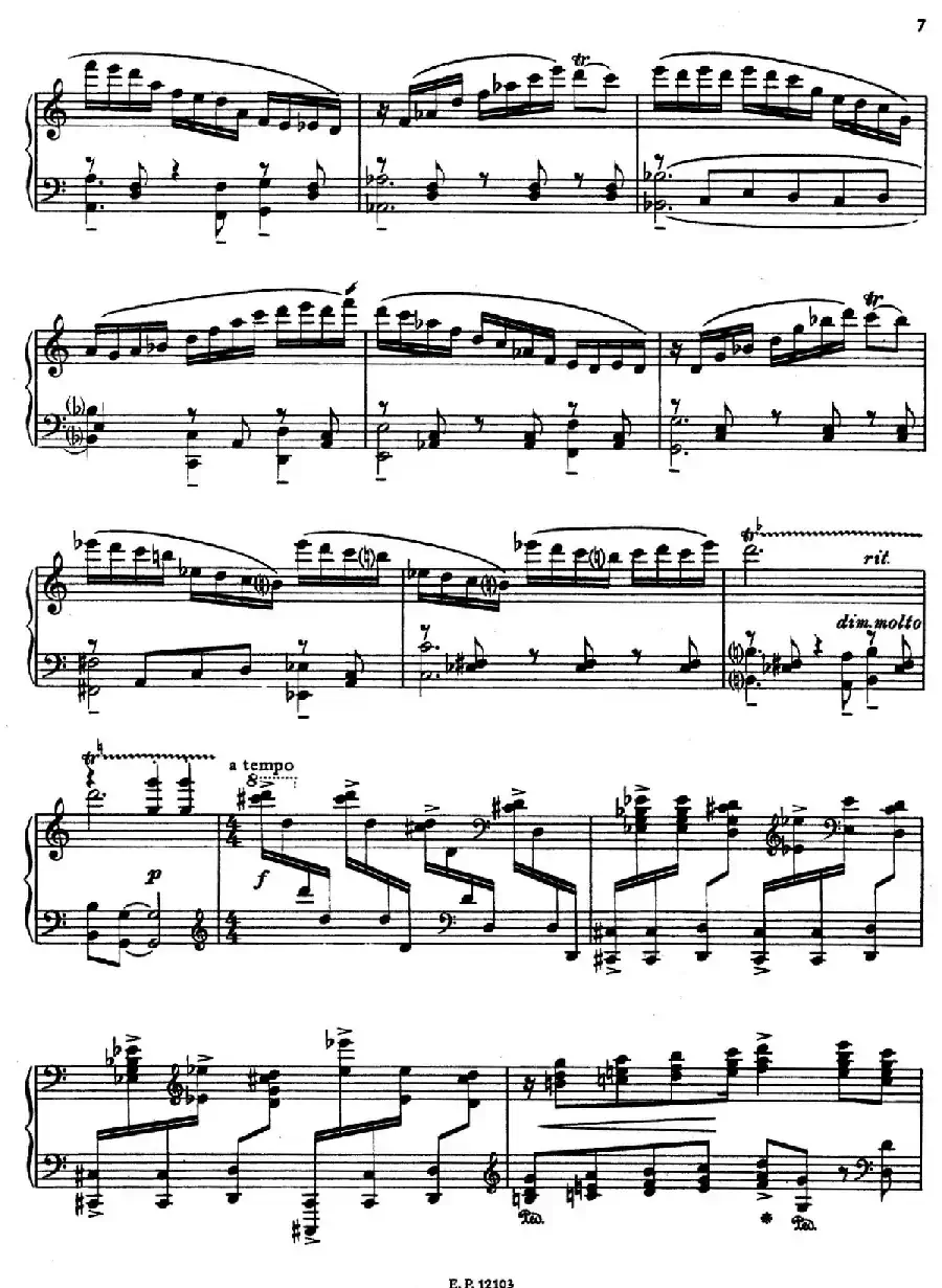 Sabre Dance(马刀舞曲)(索兰改编钢琴独奏版)
