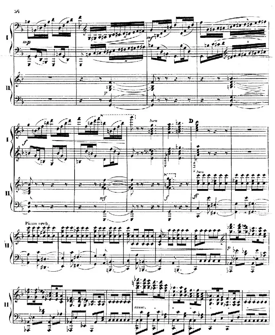 Piano Concerto No.2 in F Major Op.35(F大调第二钢琴协奏曲·Ⅱ·双钢琴)