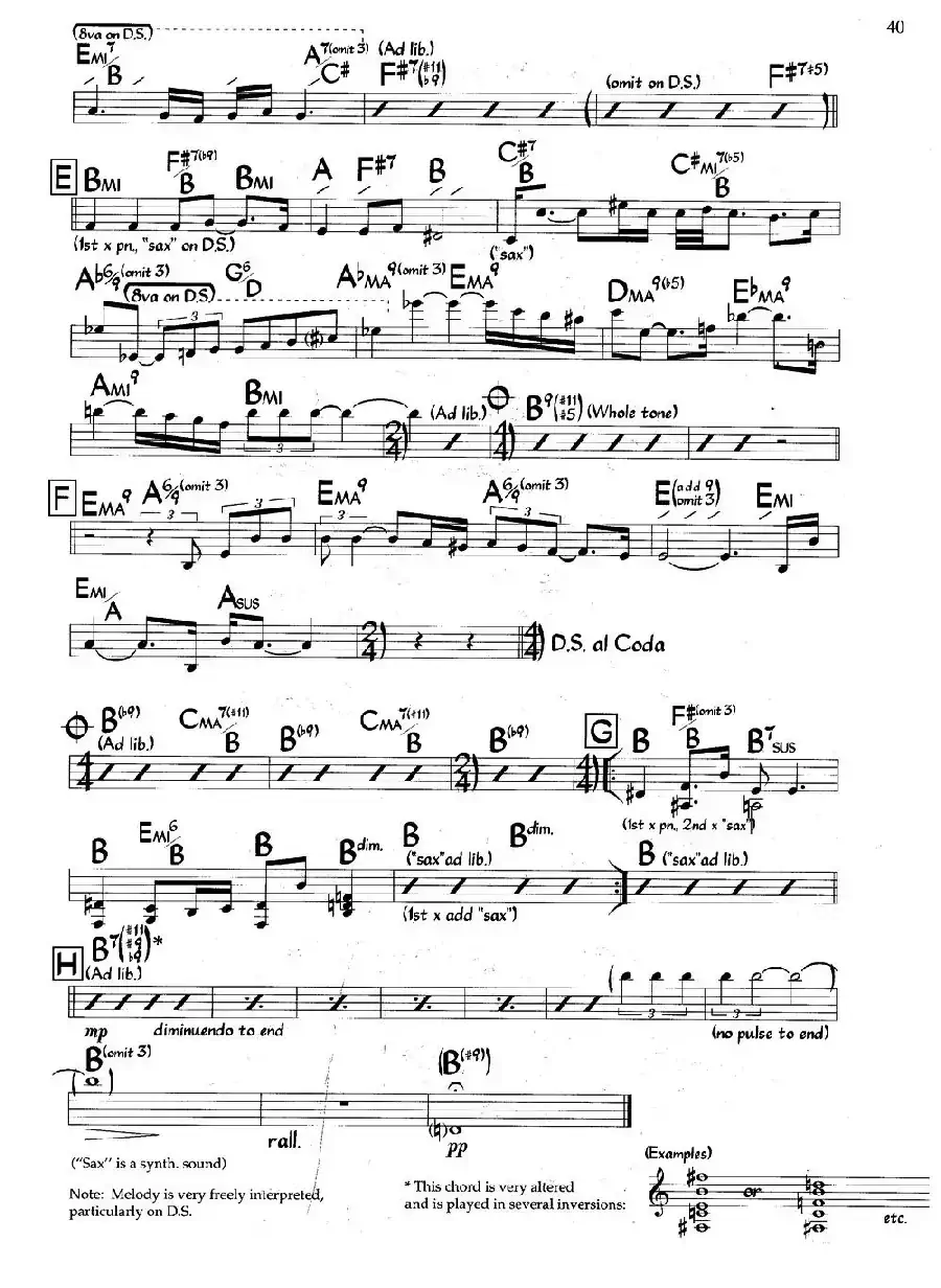 Ballad for Two Musicians(爵士钢琴曲)