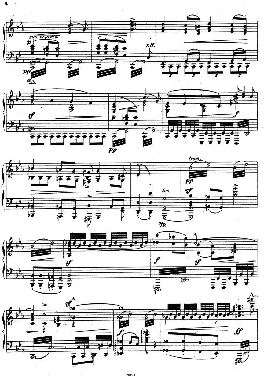 Nachtstücke Op·28(4首夜曲·1)