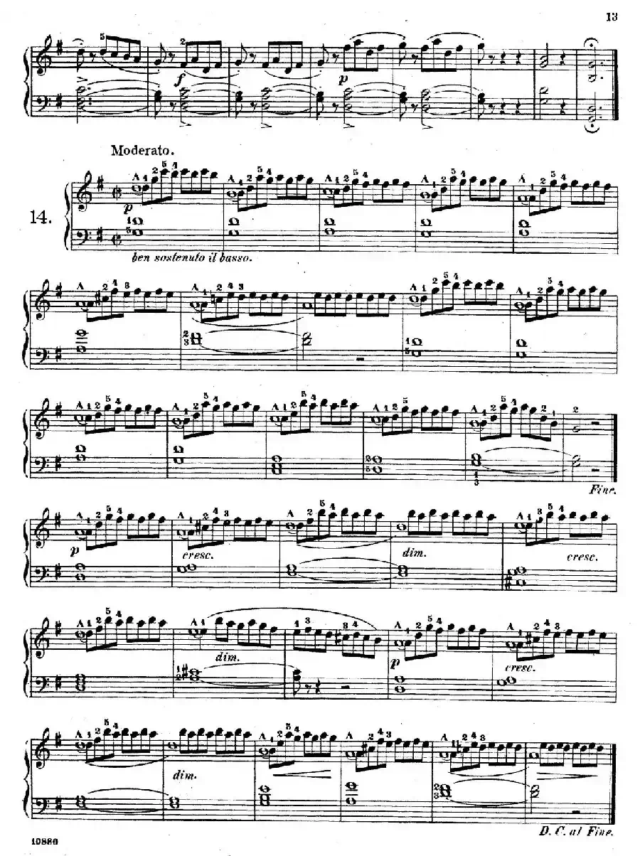 Etudes Enfantines Op.37(儿童钢琴练习曲 第11——14首)