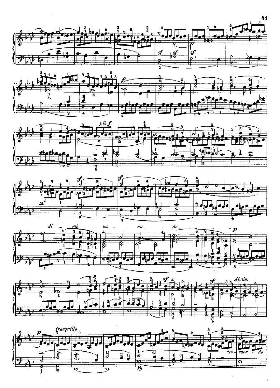 6 Preludes and Fugues Op.35(6首前奏曲与赋格·4)
