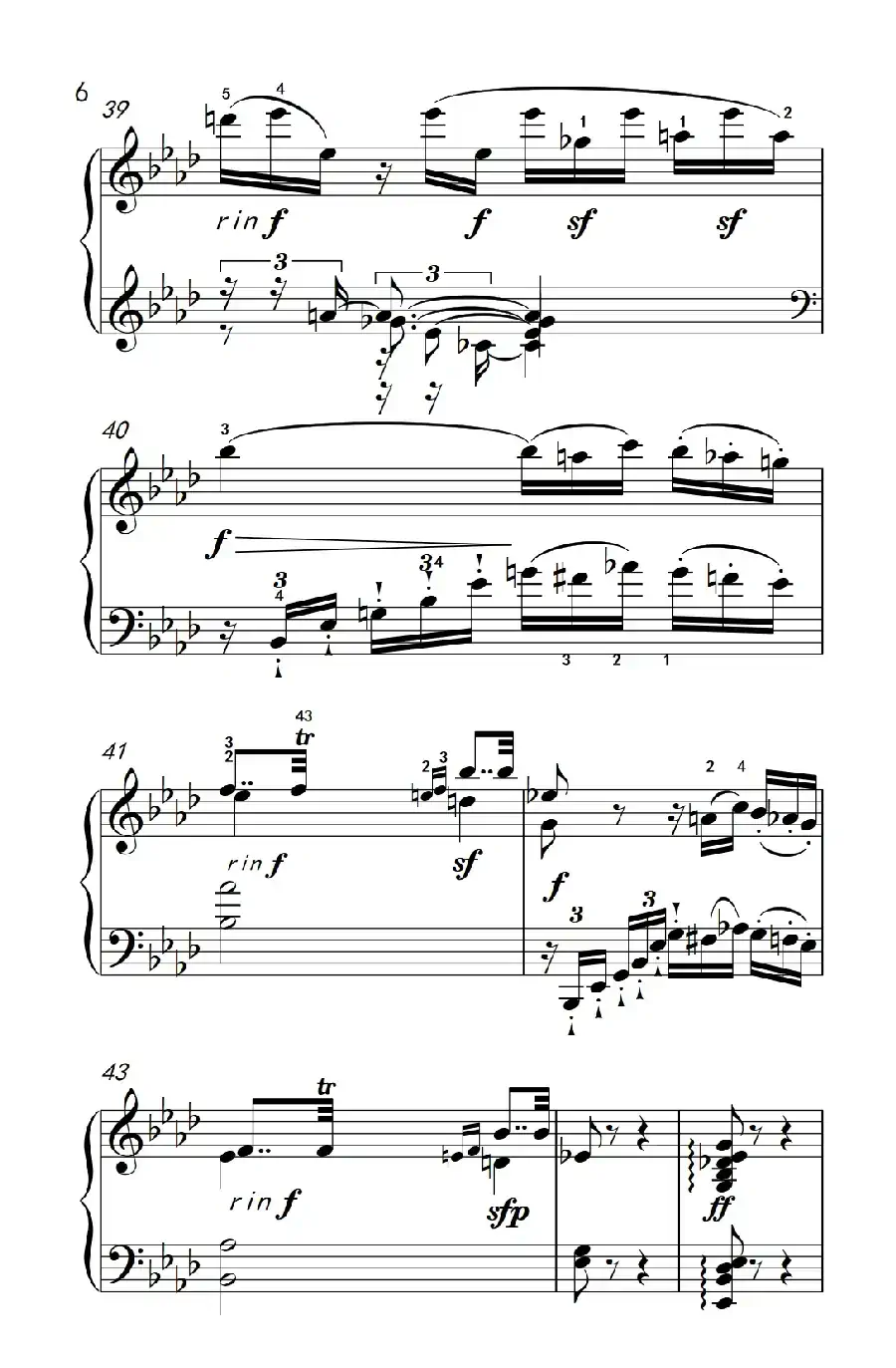 奏鸣曲 Opus 10 Nr.1 第二乐章(贝多芬奏鸣曲集 2)