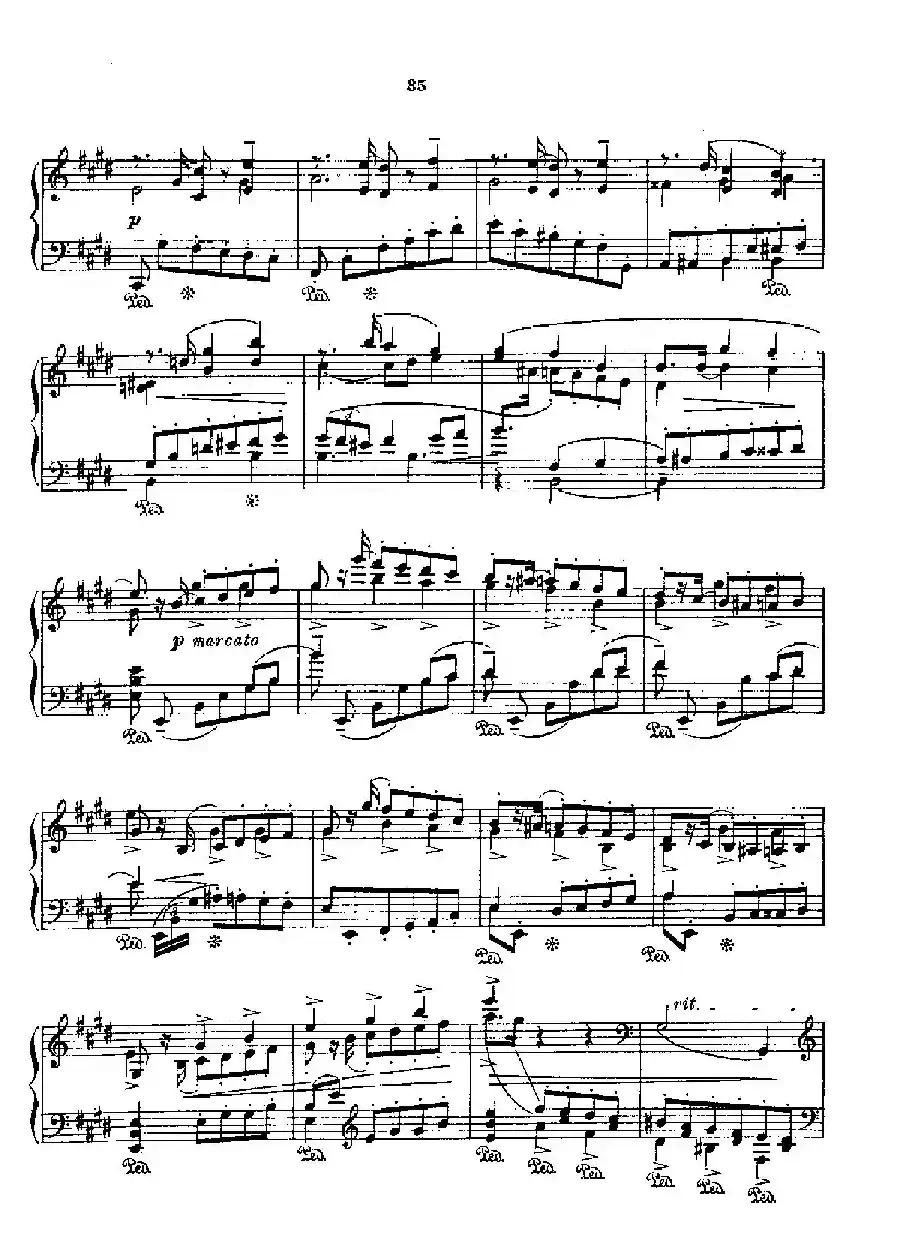 53首以肖邦练习曲为素材而作的练习曲(No.34)