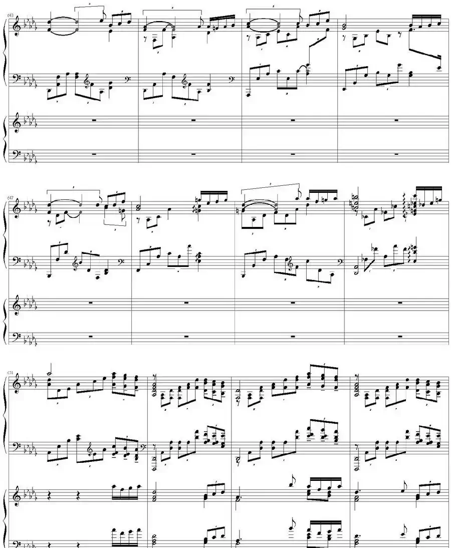 帕格尼尼主题狂想曲(Rhapsody on the theme by pagenini)