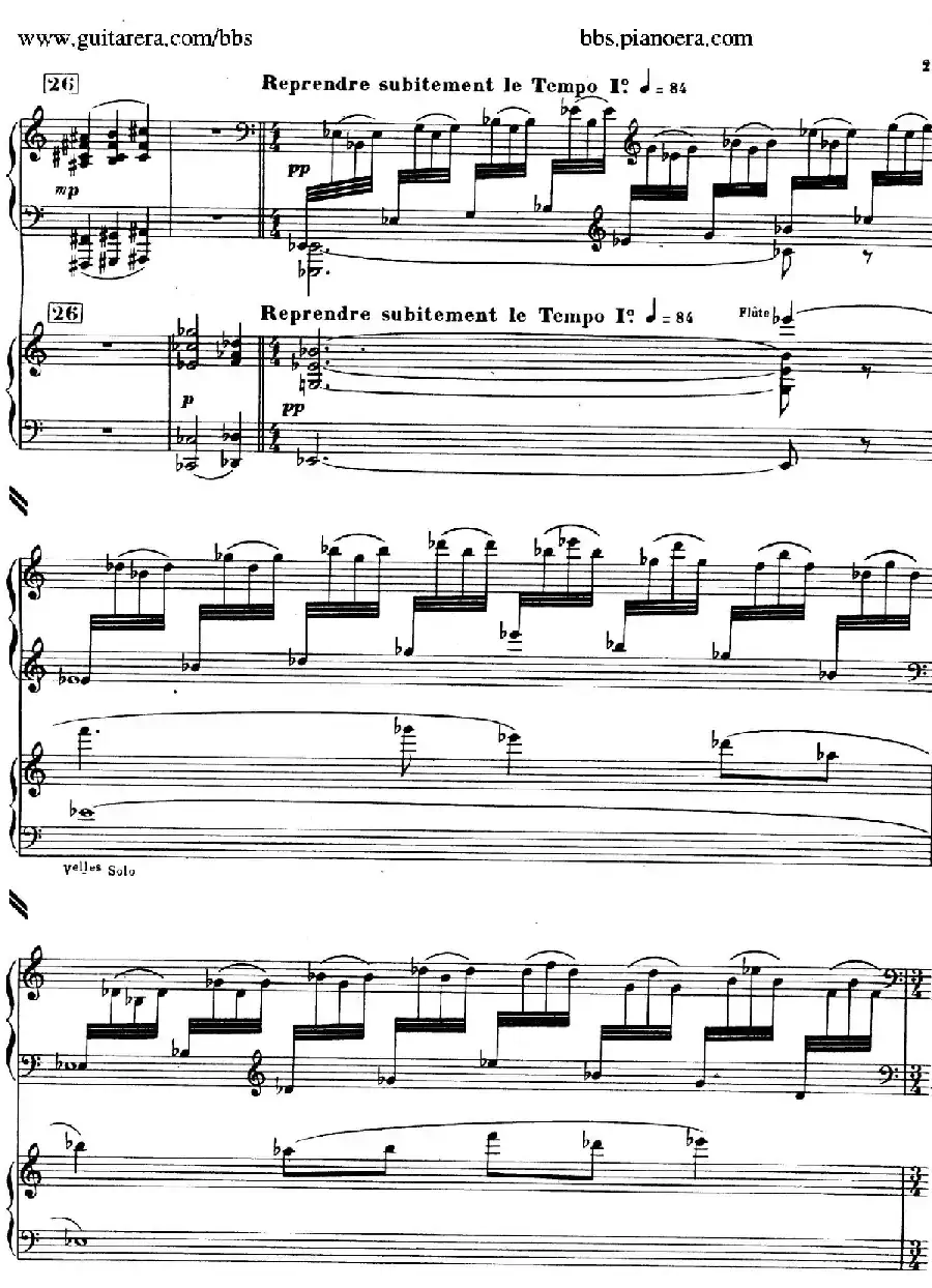 Piano Concerto in c-sharp Minor (升c小调钢琴协奏曲·第一乐章)
