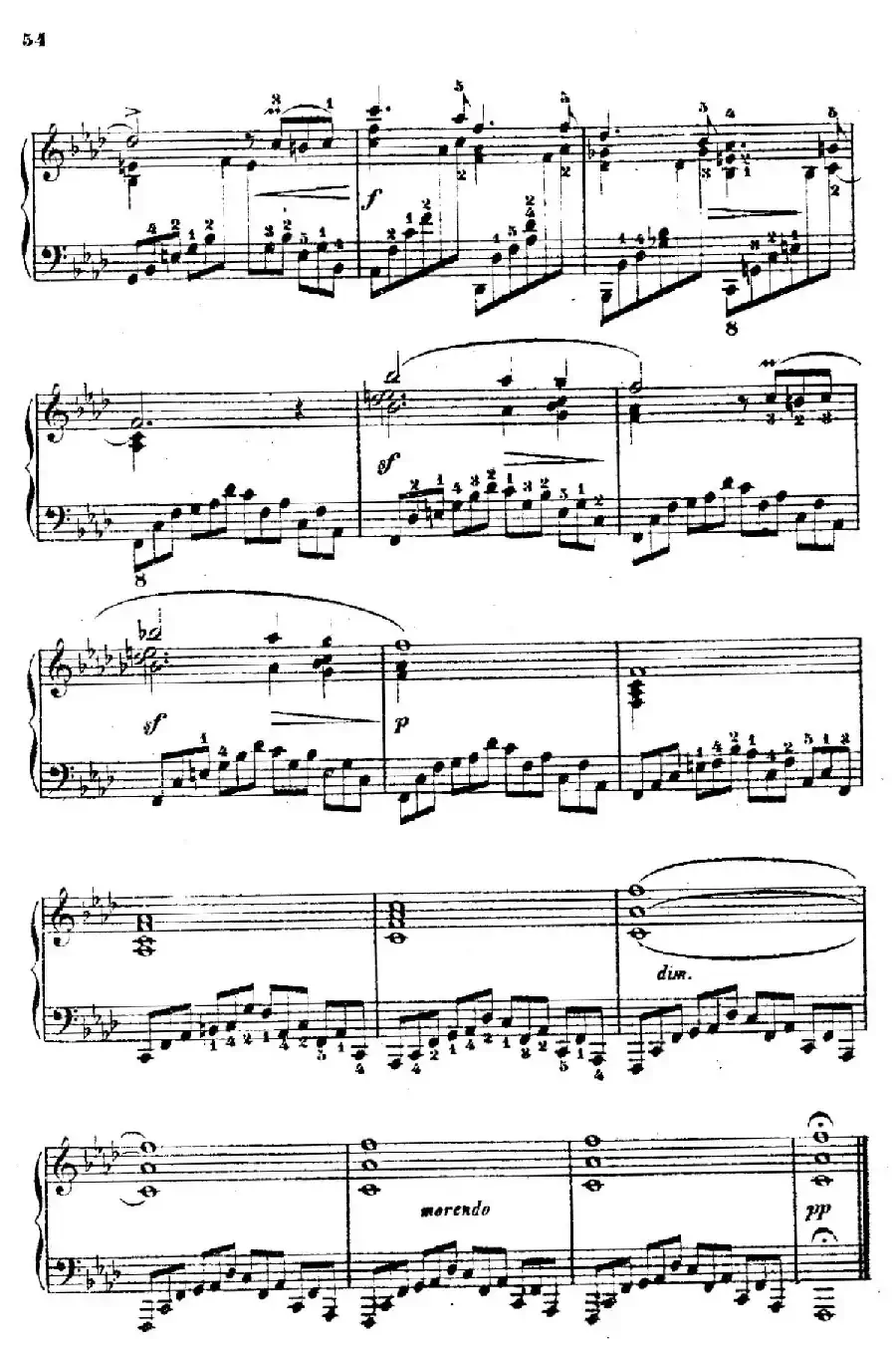 Douze Etudes de Salon Op.5(12首沙龙练习曲·10)