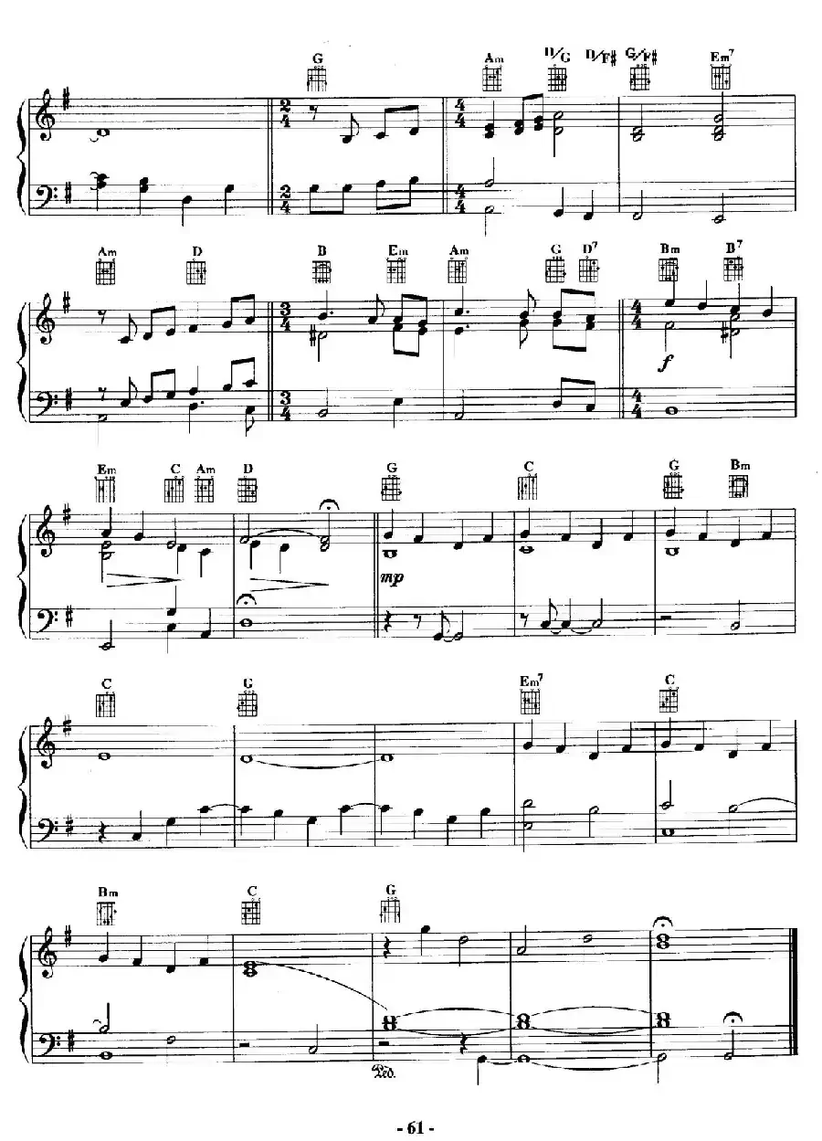 电影配乐大师莫瑞康最佳20首钢琴谱(Best of Ennio Morricone·17)