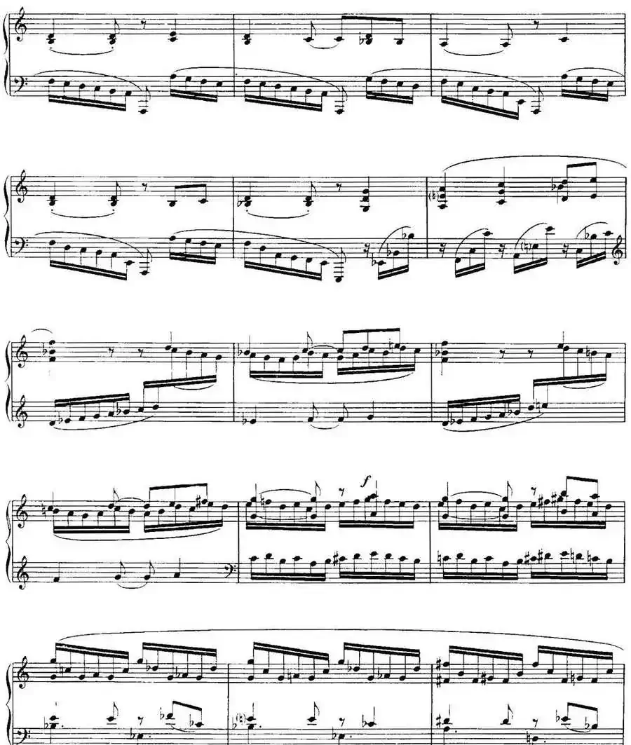 福雷13首船歌:Barcarolle No·10 in A min, Op·104, No· 2