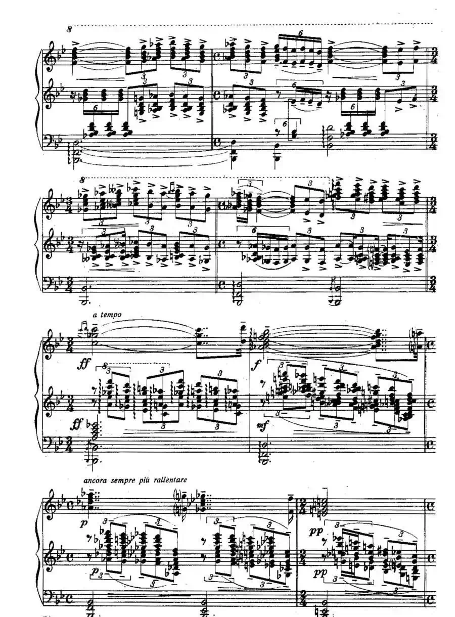Six Préludes Exotiques Op·17(6首特色前奏曲·5)