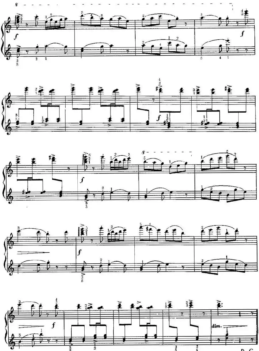 中国钢琴名曲30首:儿童组曲——快乐的节日