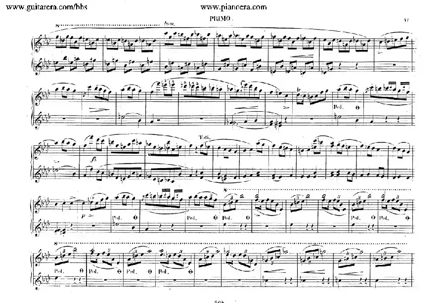Piano Concerto No.2 in f Minor Op.21(f小调第二钢琴协奏曲·四手联弹版)