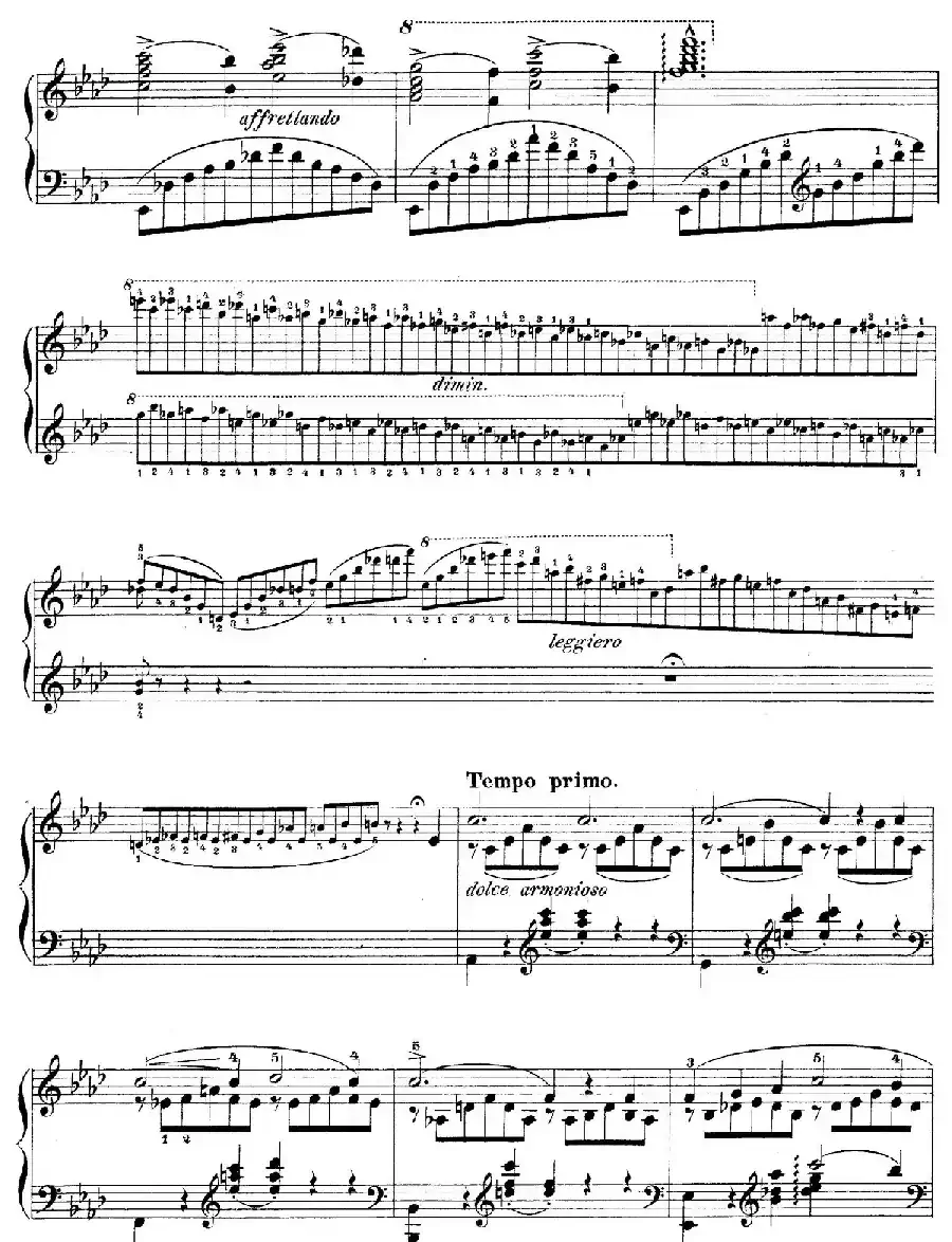 Notturnos S.541(3首夜曲“爱之梦”·3)