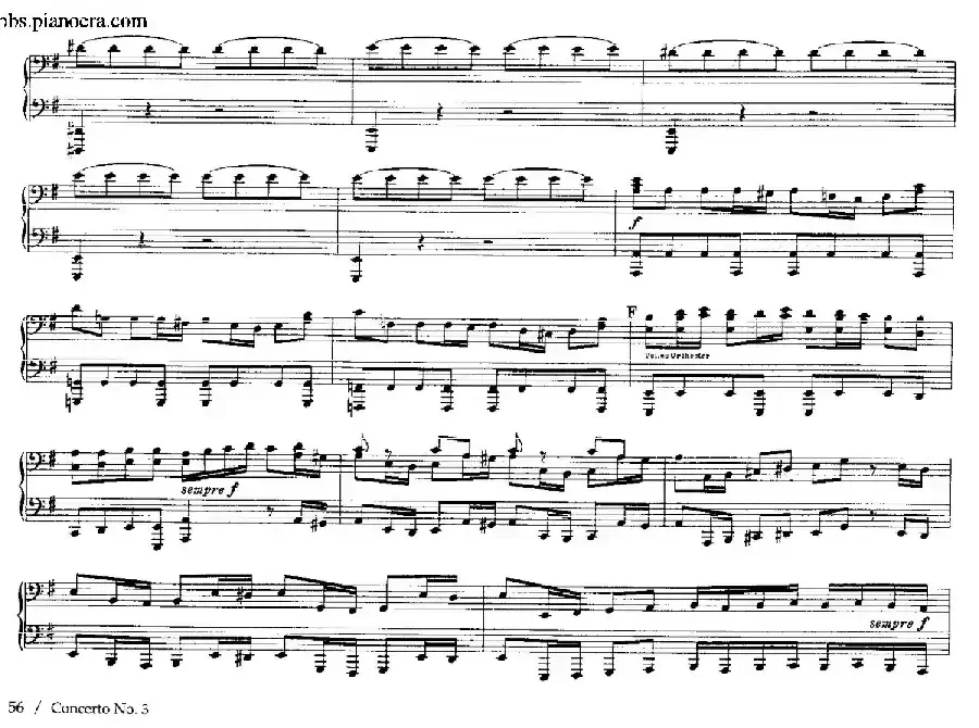 Brandenburg Concerto No.3 in G Major BWV.1048(G大调第三勃兰登堡协奏曲·四手联弹版)