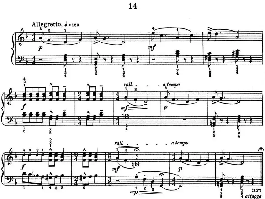For Children Sz.42(献给孩子们·14)