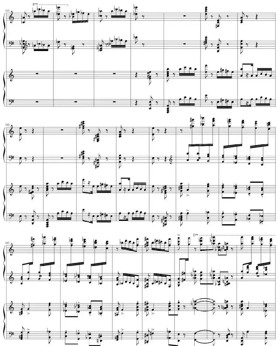 帕格尼尼主题狂想曲(Rhapsody on the theme by pagenini)