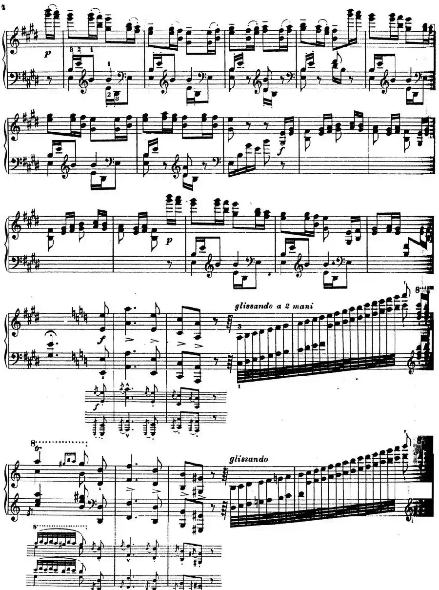 6首帕格尼尼大练习曲(La Chasse Etude Nr.5)