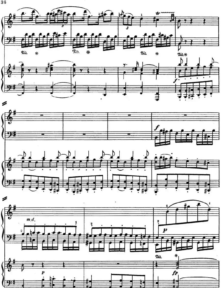 二十八部钢琴协奏曲 No.4