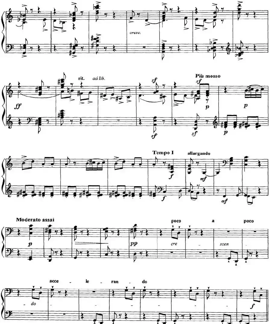 柴可夫斯基18首钢琴小品Op.72(18.Scene dansante(invitation au trepak))