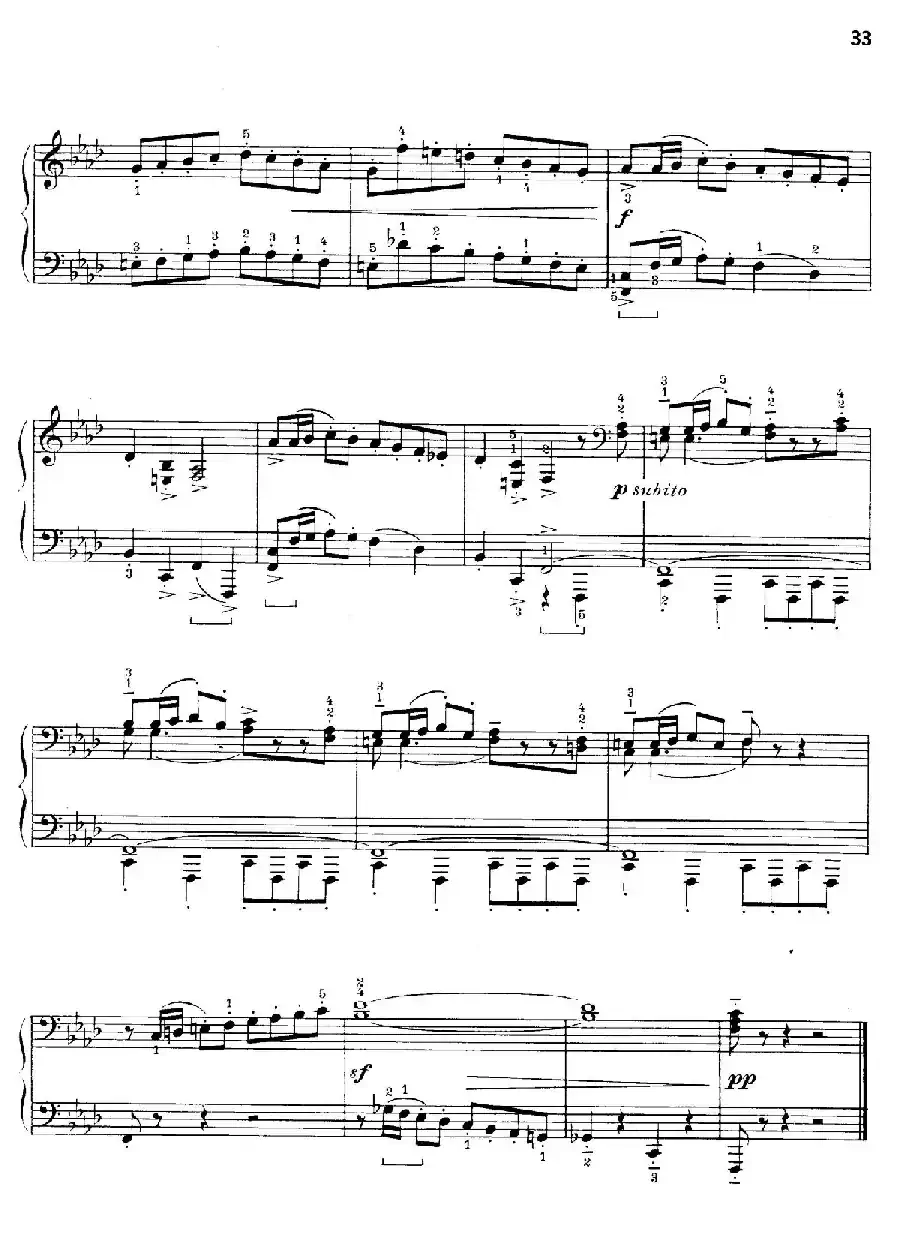 Thirty Pieces For Children Op.27（30首儿童钢琴曲 16—20）