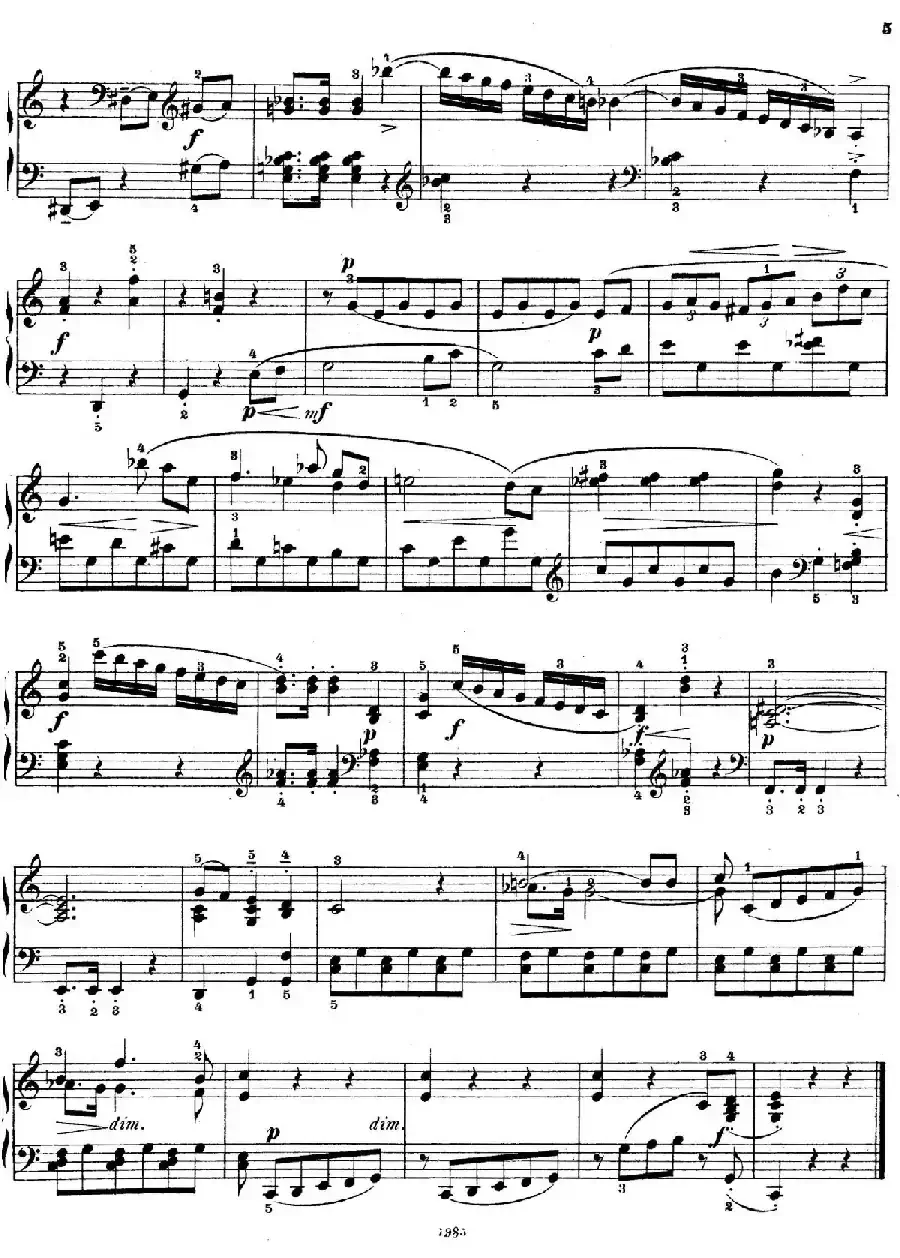 Five Sonatinas Op.70(5首钢琴小奏鸣曲·1)