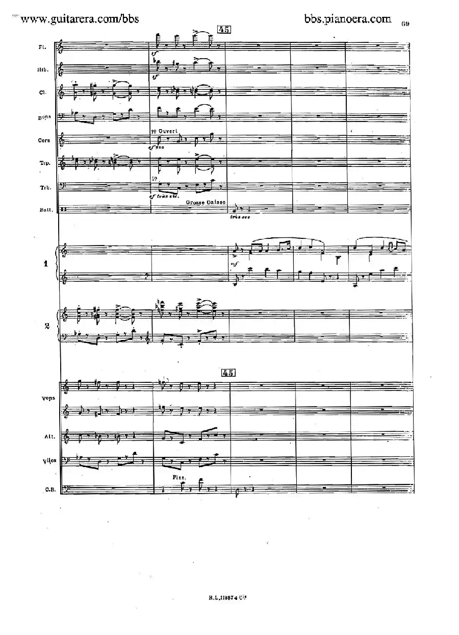 Concerto for 2 Pianos in d Minor(d小调双钢琴协奏曲·总谱)