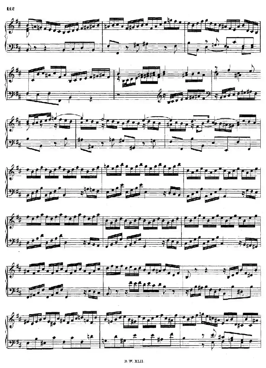16 Concertos BWV 972-987(十六首为独奏古钢琴而作的协奏曲)(P51——60)
